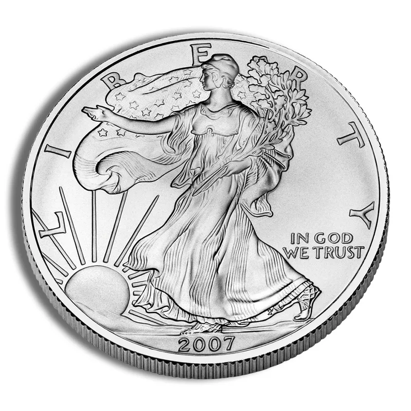 2007 Silver American Eagle - BU — Silver bullion from Standard Bullion