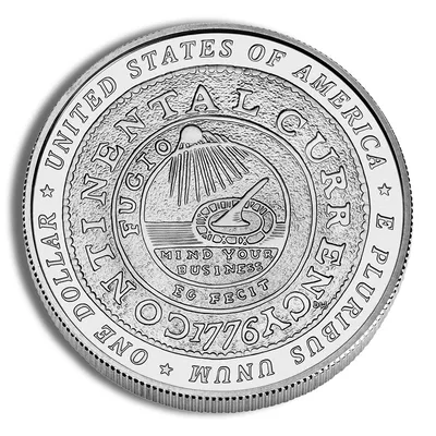 2006-P <body> Frank. Found Father Silver Commem - BU — reverse view