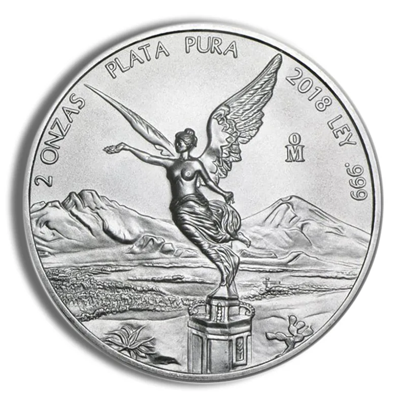 2018 1 oz Silver Mexican Libertad - BU — Silver bullion from Standard Bullion