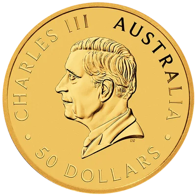 2026 1/2 oz Australian Kangaroo Gold Coin — reverse view