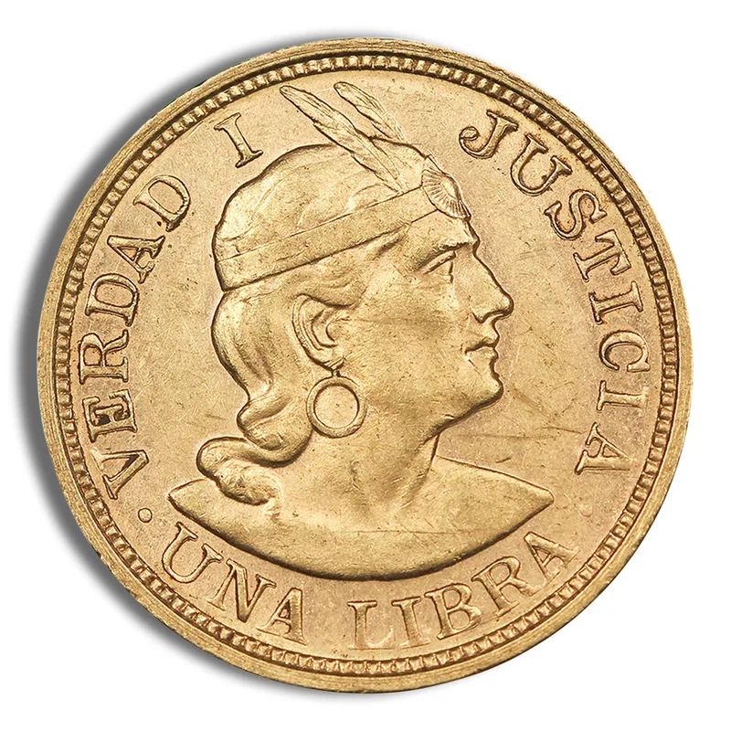 Peru 1 Libra Gold Coin — Gold bullion from Standard Bullion