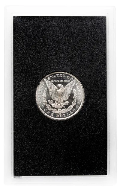 1882-CC GSA Morgan Dollar w/Box & COA — reverse view