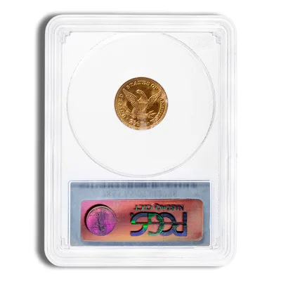 $2.5 Gold Liberty Quarter Eagle - PCGS MS65 — reverse view