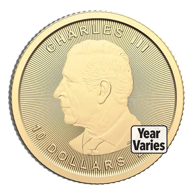 1/4 oz Gold Maple Leaf - Sealed (Year Varies) — packaging view