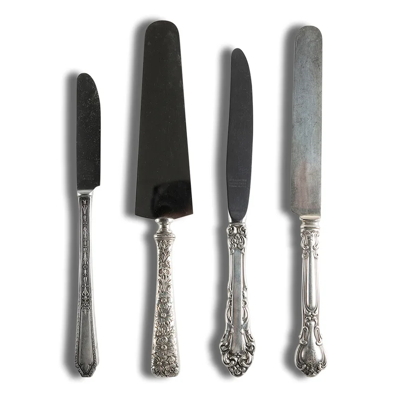 Sterling Silver - Knife Handle - Large Size — Silver bullion from Standard Bullion