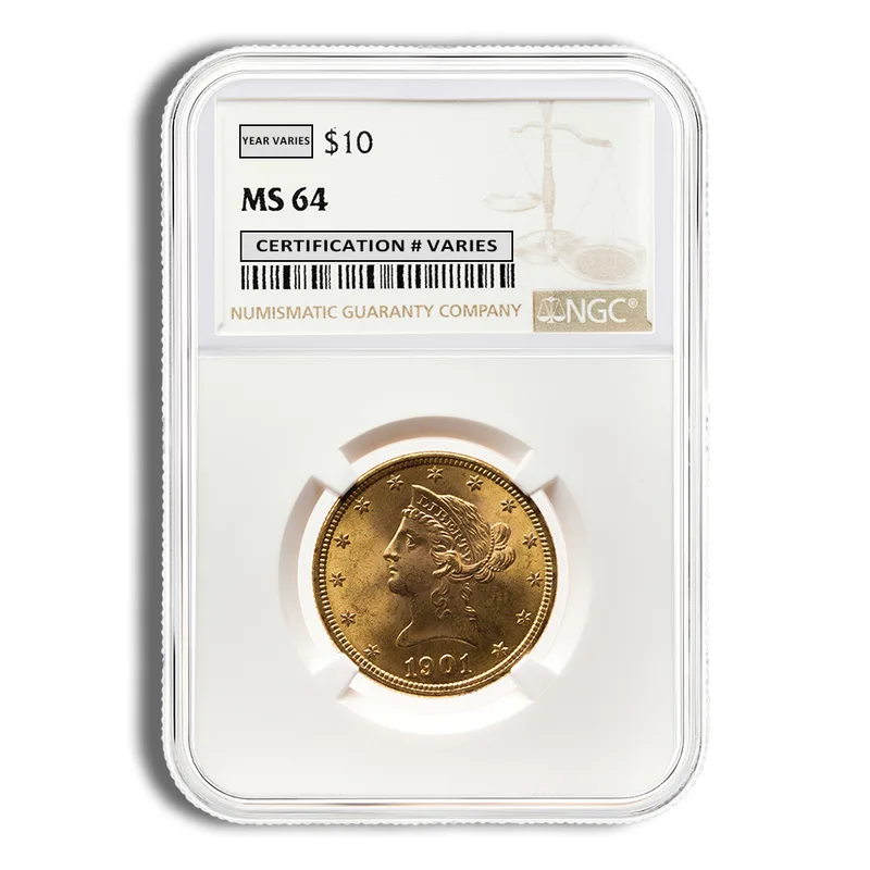 <body>0 Gold Liberty Eagle - NGC MS64 — Gold bullion from Standard Bullion