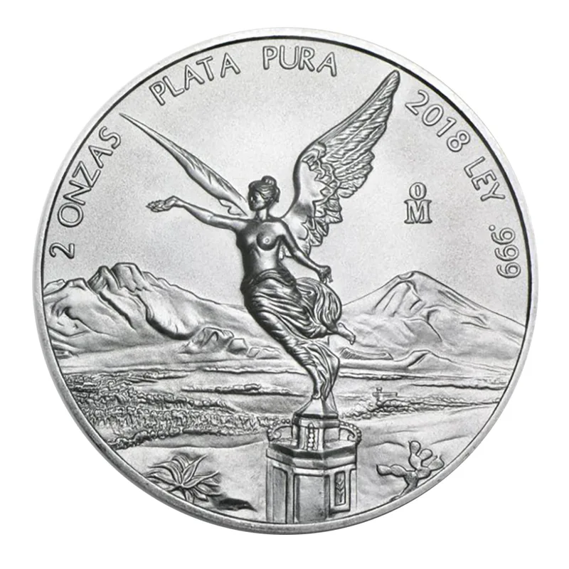 2 oz Silver Mexican Libertad - BU — Silver bullion from Standard Bullion