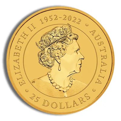 2023 1/4 oz Australia Gold Rabbit BU - Series III — reverse view