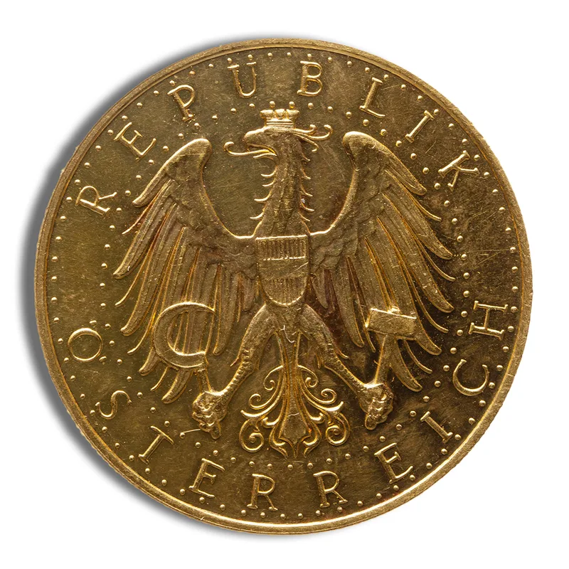Austria 100 Schilling Gold Coin — Gold bullion from Standard Bullion