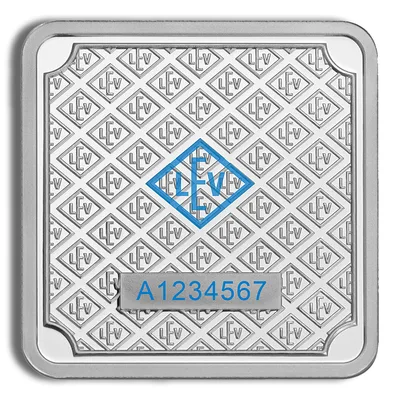 30 x 20 gram Silver Geiger Bar Box — packaging view
