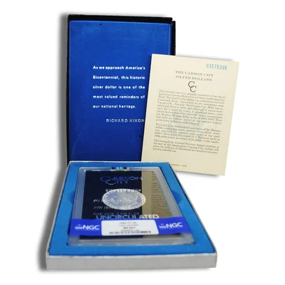 1883-CC GSA Morgan Dollar - NGC MS64+ — packaging view