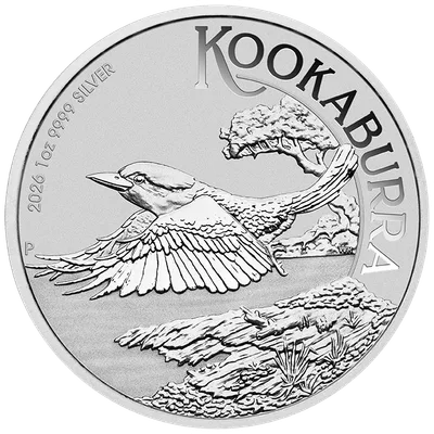 2026 1 oz Australian Kookaburra Silver Coin — Silver bullion from Standard Bullion