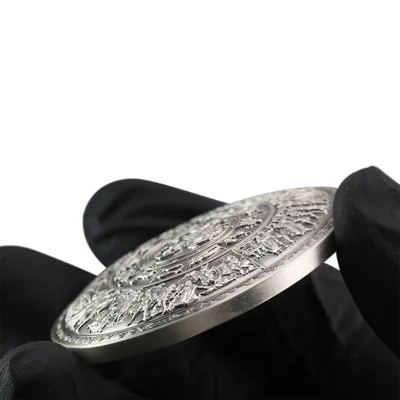 Kilo Silver South Korea Shield of Achilles Stacker — packaging view
