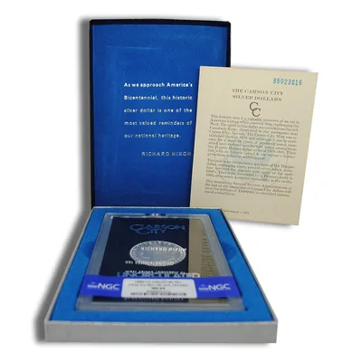 1880-CC Rev 78 GSA Morgan Dollar - NGC MS64 — packaging view