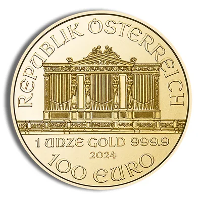 Impaired Gold Philharmonic — reverse view