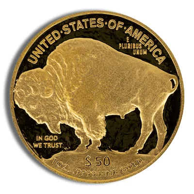 2016-W 1 oz Proof Gold Buffalo (w/Box & COA) — packaging view