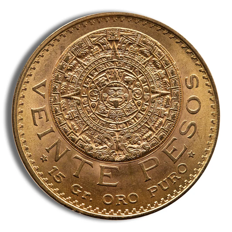1919 Mexico Gold 20 Peso - BU — Gold bullion from Standard Bullion