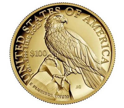 2023-W American Liberty High Relief Gold Coin (w/Box & COA) — reverse view