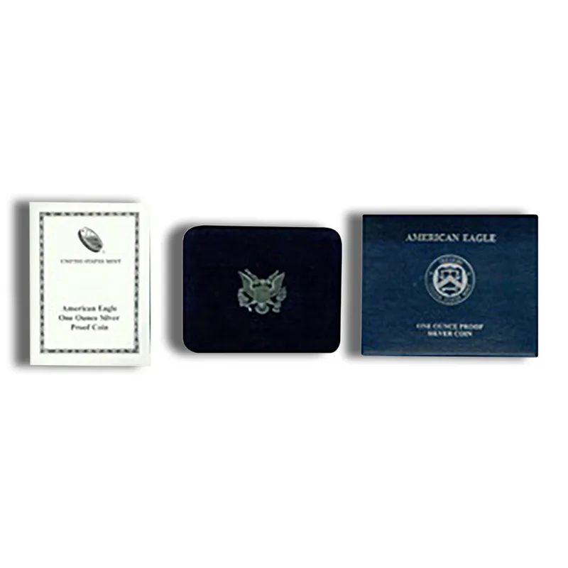 2011-W Proof Silver Eagle with Box & COA — Silver bullion from Standard Bullion