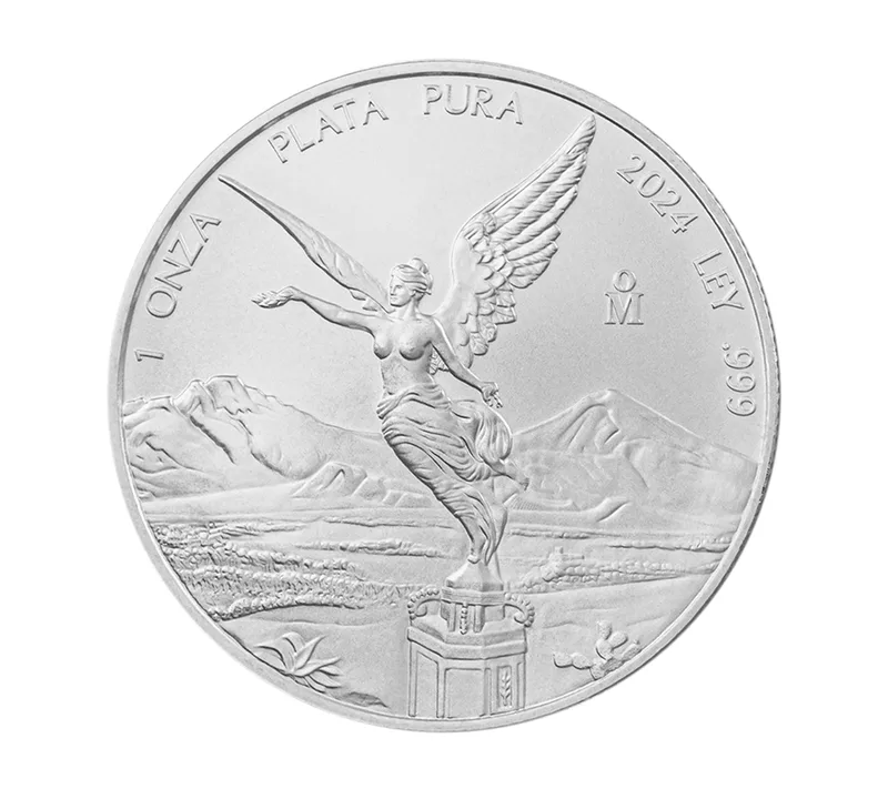 2024 1 oz Silver Mexican Libertad - BU — Silver bullion from Standard Bullion