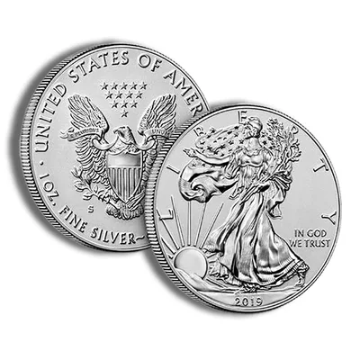 2019-S Enhanced Reverse Proof Silver Eagle with Box & COA — detail view