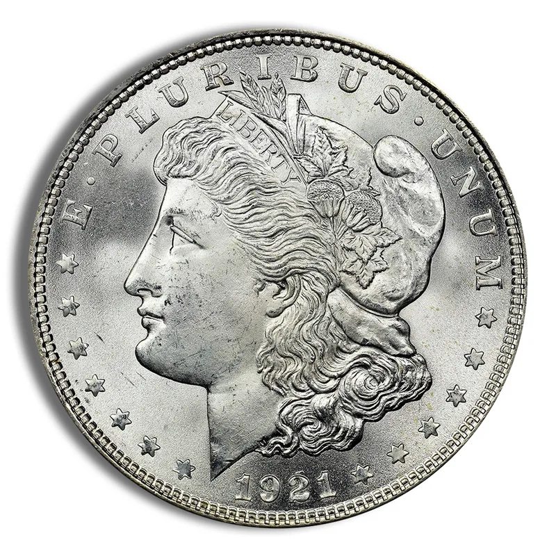 1921 Morgan Silver Dollar - F+ — Silver bullion from Standard Bullion
