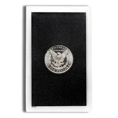 1880-CC GSA Morgan Dollar w/Box & COA — reverse view