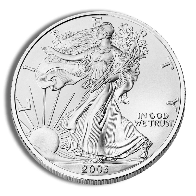 2003 Silver American Eagle - BU — Silver bullion from Standard Bullion