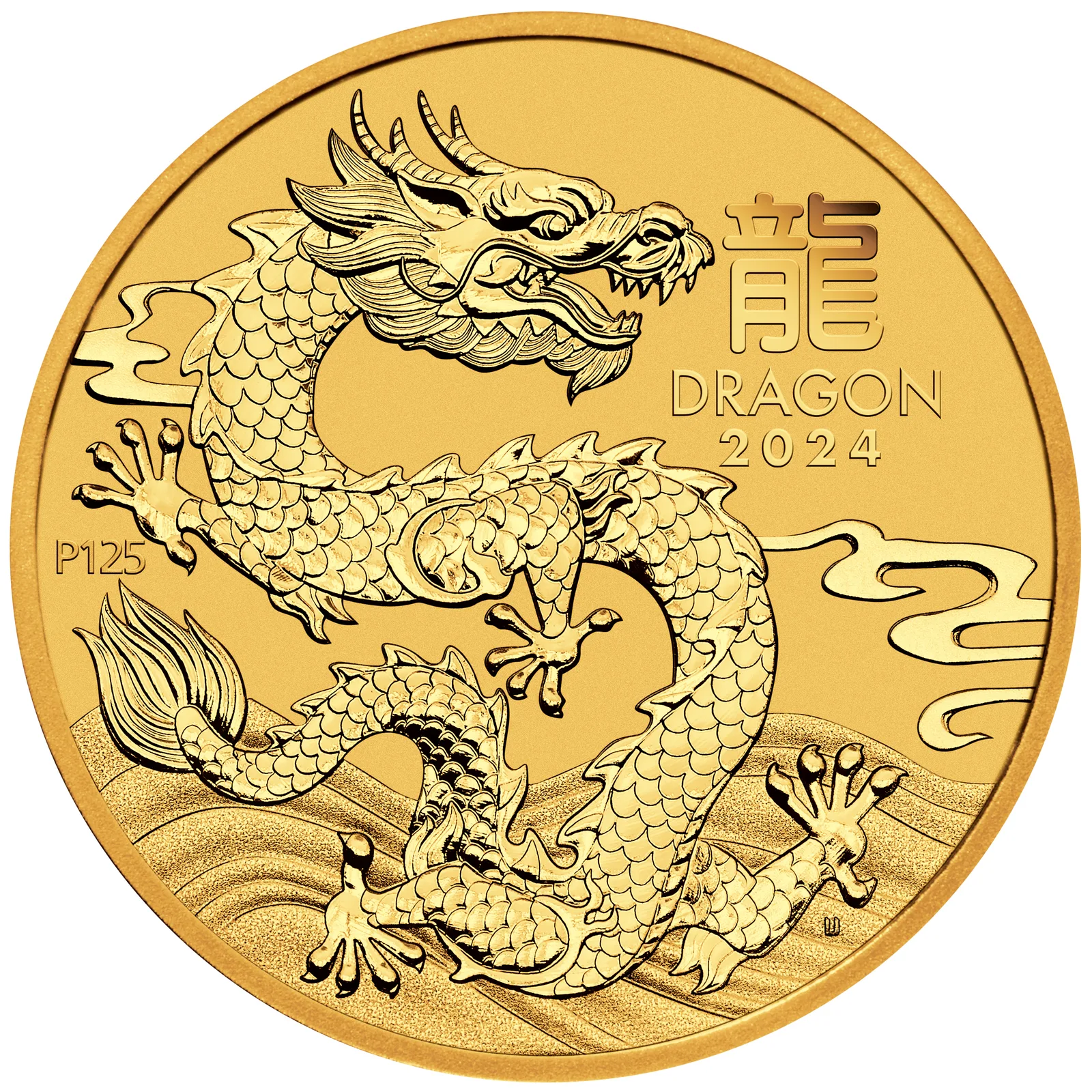 2024 1/10 oz Australia Gold Lunar Dragon BU - Series III — Gold bullion from Standard Bullion
