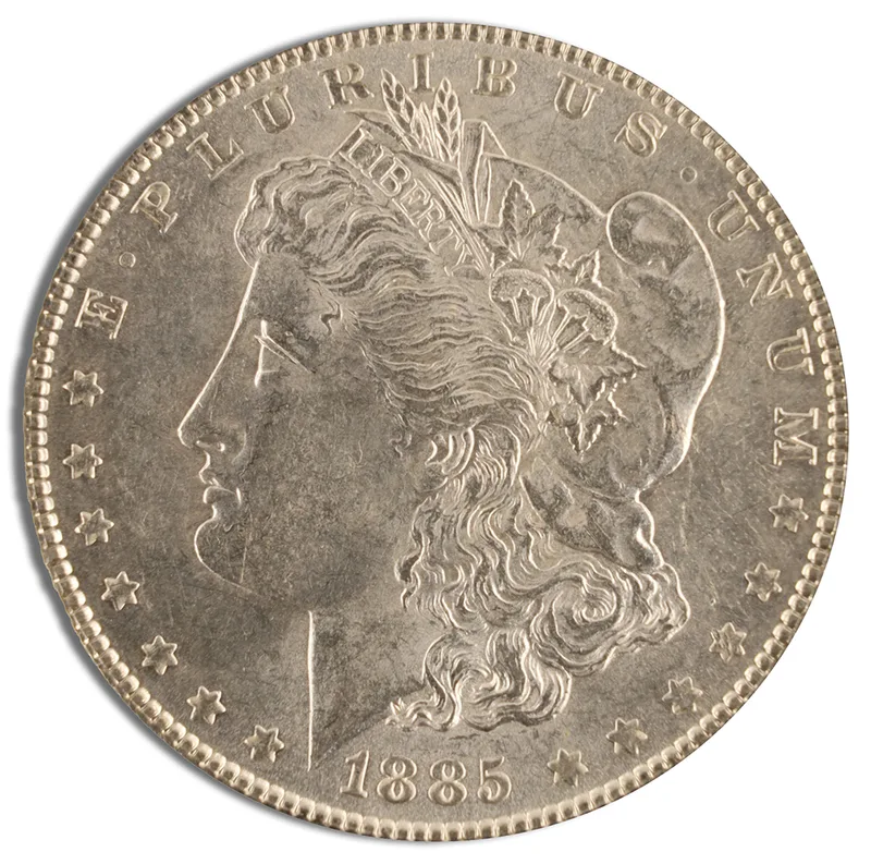 1878-1904 Morgan Silver Dollar - AU+ — Silver bullion from Standard Bullion
