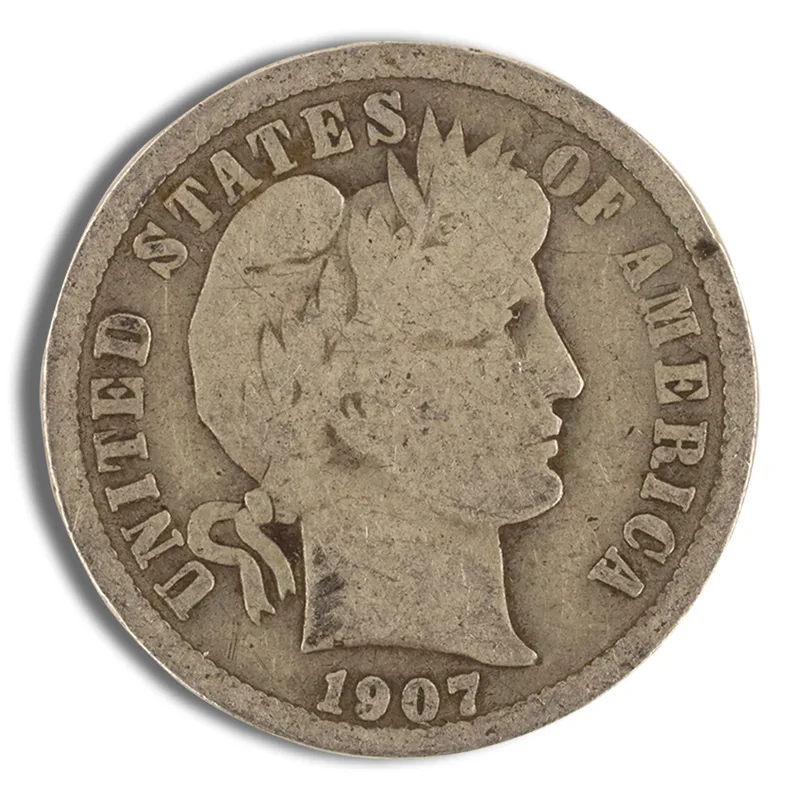 <body> FV 90% Silver Barber Dimes - G-F — Silver bullion from Standard Bullion