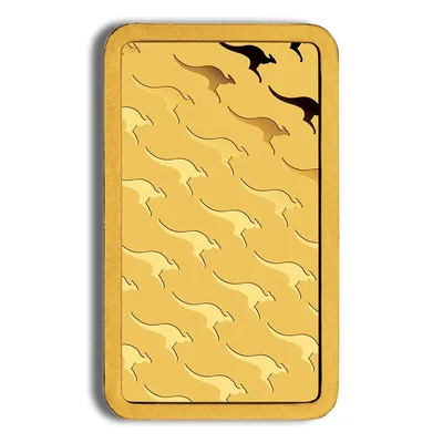 20 gram Gold Bar - Perth Mint (Carded) — packaging view