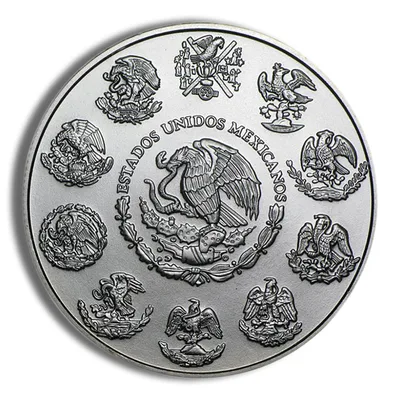 2009 1 oz Silver Mexican Libertad - BU — reverse view