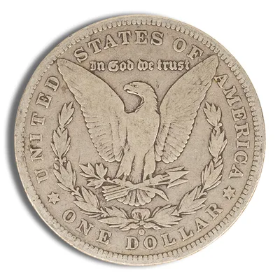 1878-1904 Morgan Silver Dollar - Good+ — reverse view