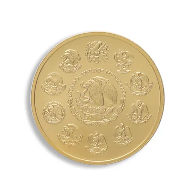 2023 1oz  Mexican Gold Libertad - BU — reverse view