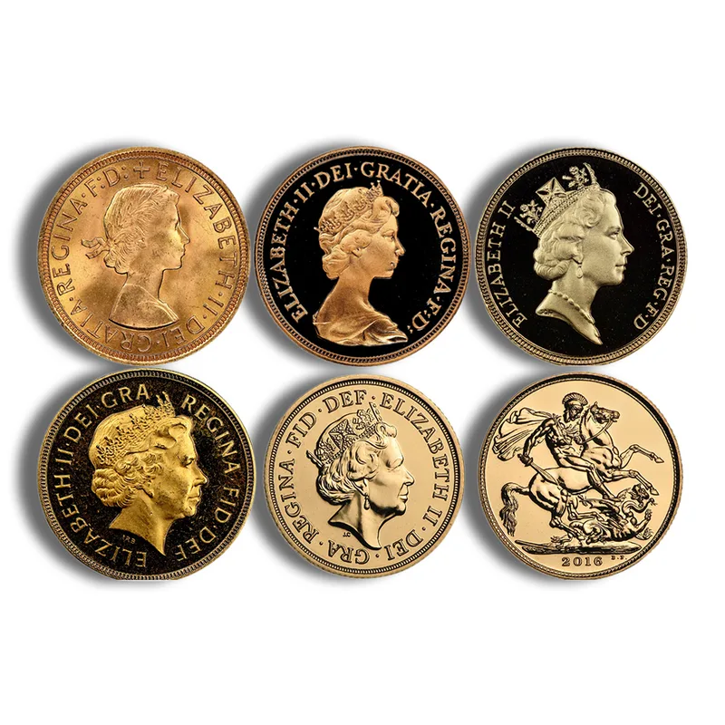 Britain 1 Sovereign - Queen Elizabeth (1952-2022) — Gold bullion from Standard Bullion