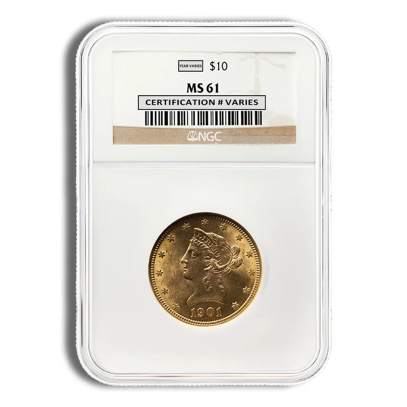 <body>0 Gold Liberty Eagle - NGC MS61 — Gold bullion from Standard Bullion