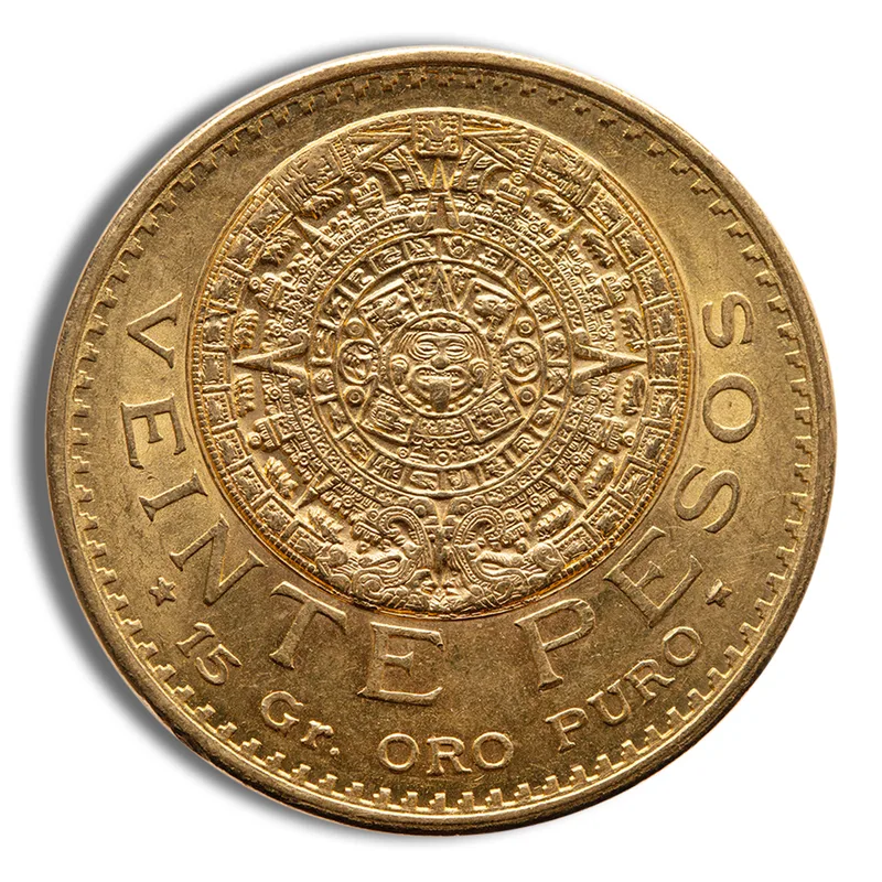 1917 Mexico Gold 20 Peso - AU — Gold bullion from Standard Bullion