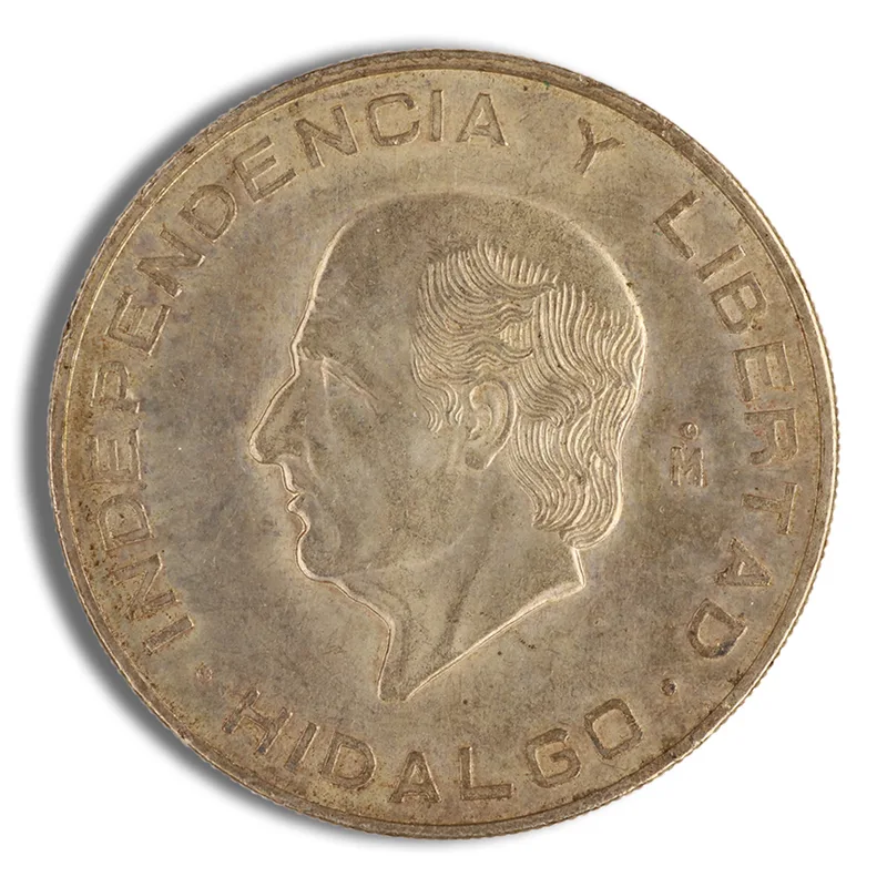 Mexico 10 Pesos Hidalgo (1955-1956) — Silver bullion from Standard Bullion