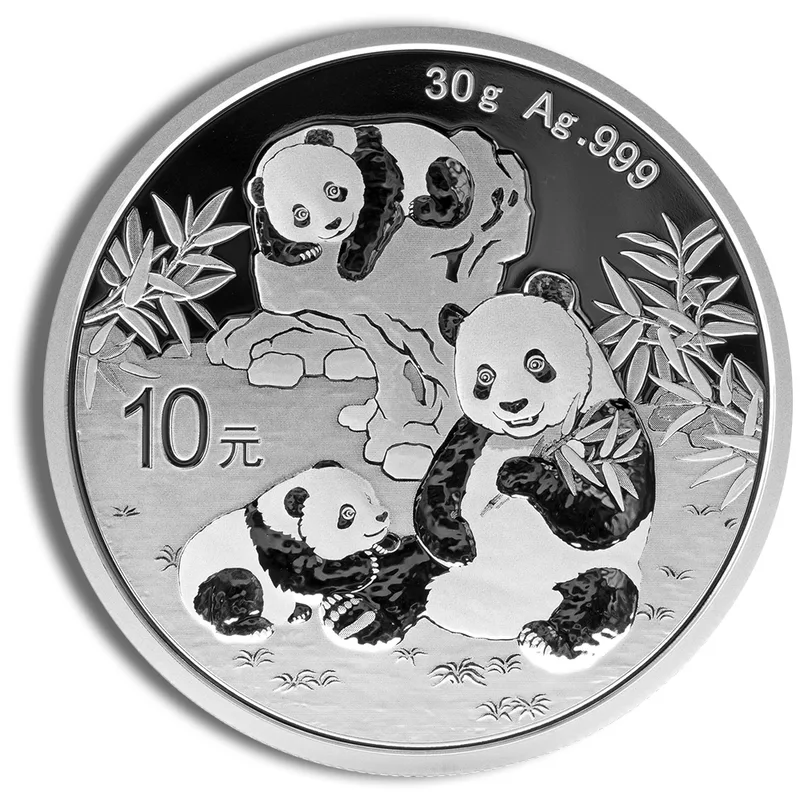 2025 Chinese Silver Panda - 30 g — Silver bullion from Standard Bullion