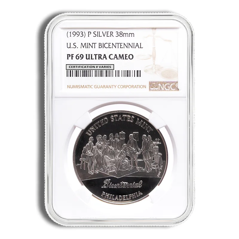 1993-P Bicentennial Silver Medal NGC PF69 — Silver bullion from Standard Bullion