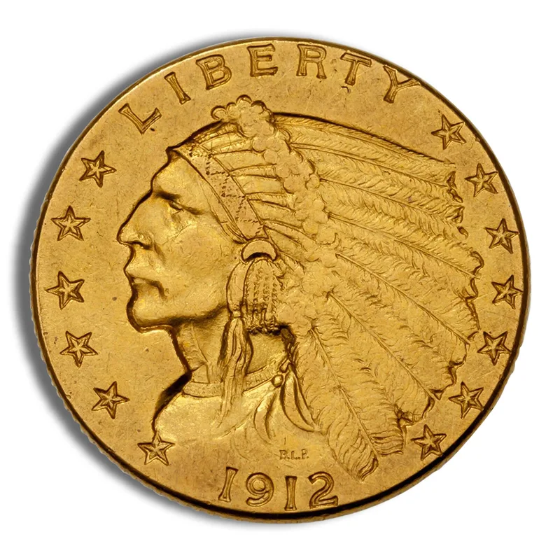$2.5 Gold Indian Quarter Eagle - BU — Gold bullion from Standard Bullion