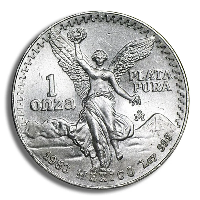 1983 1 oz Silver Mexican Libertad - BU — Silver bullion from Standard Bullion