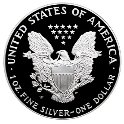 2002-W Proof Silver Eagle with Box & COA — packaging view