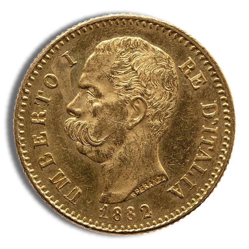 Italy 20 Lire Gold Coin — Gold bullion from Standard Bullion