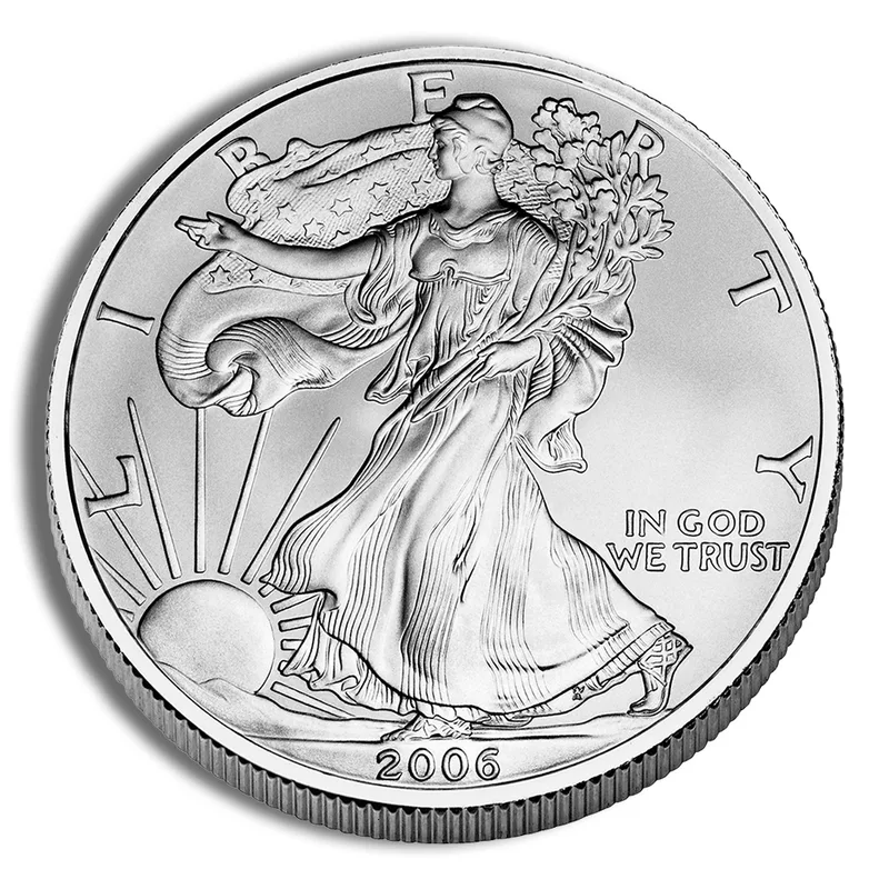 2006 Silver American Eagle - BU — Silver bullion from Standard Bullion