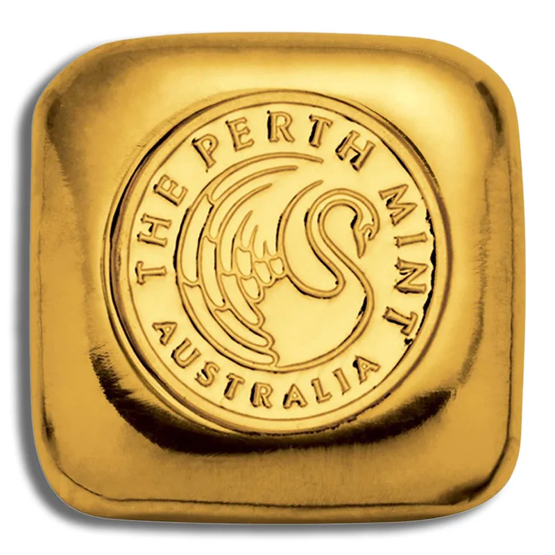 1 oz Gold Bar - Perth Mint (Cast) — Gold bullion from Standard Bullion