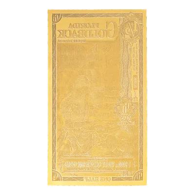 Florida 1/2 Goldback — reverse view