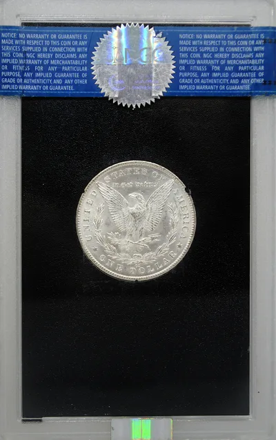 1881-CC GSA Morgan Dollar - NGC MS62 — reverse view