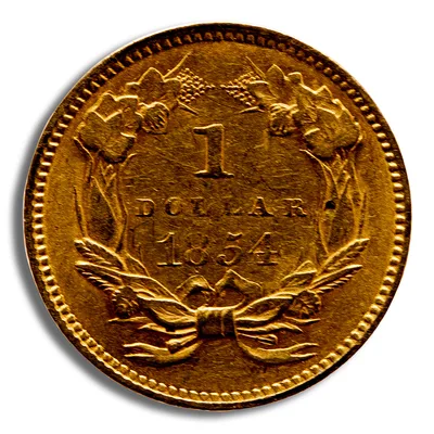 <body> Gold Princess Type 2 - Cleaned/Low Grade — reverse view
